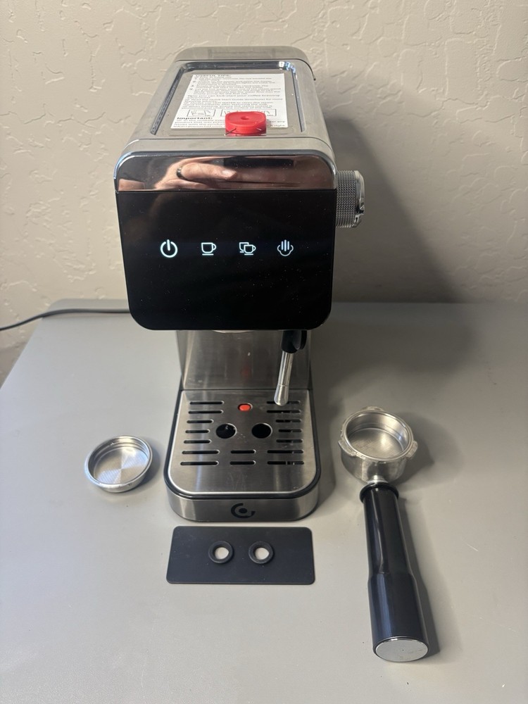 AMZCHEF Espresso Coffee Machine with LED Touch screen Model: AZ-EM1501
