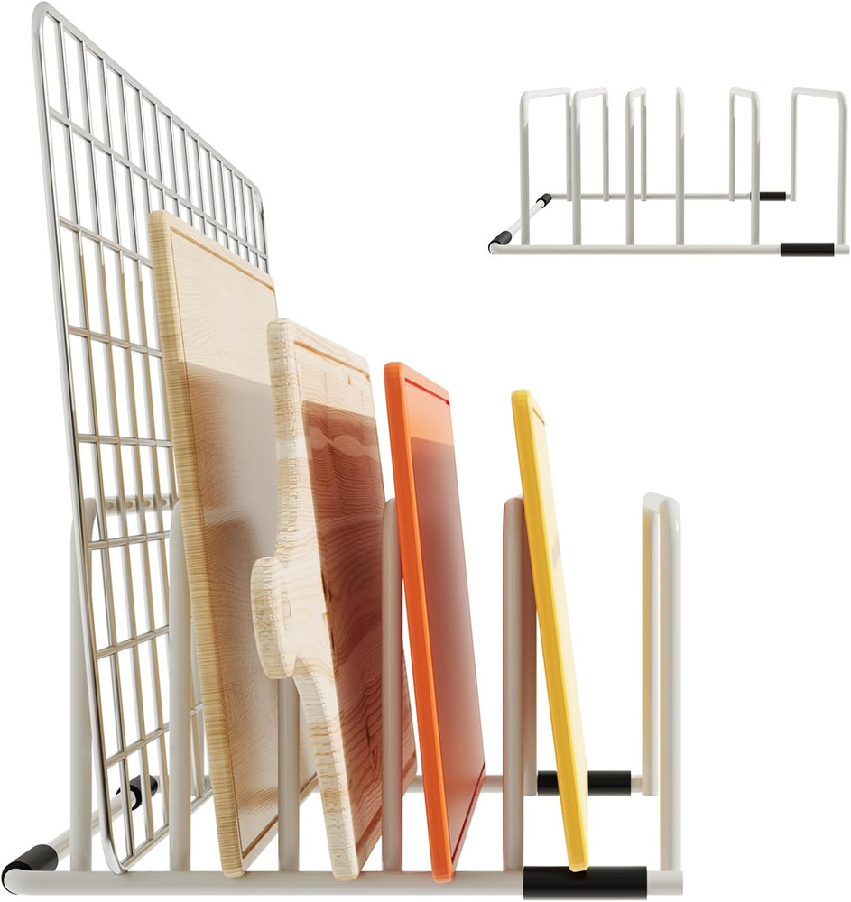 Cookie Sheet Organizer for Cabinet for Cutting Boards Baking Sheets, Cookie Pans