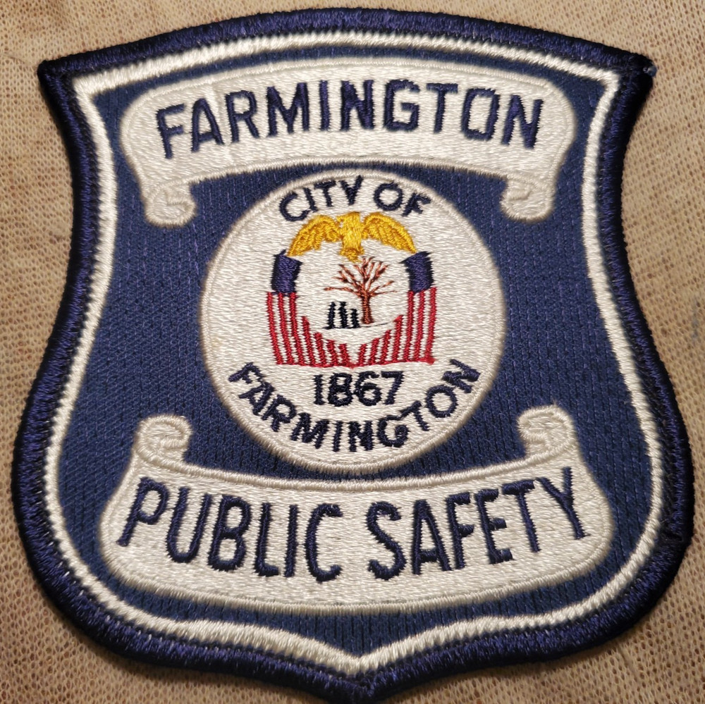 MI Farmington Michigan Public Safety Shoulder Patch