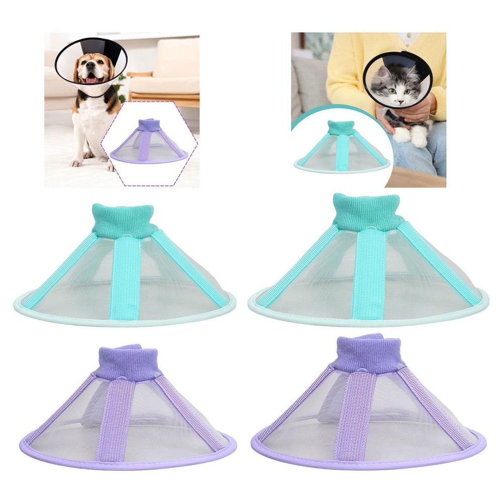 Recovery Cone Neck Cones Soft Adjustable Protective Bathing after Surgery Easy