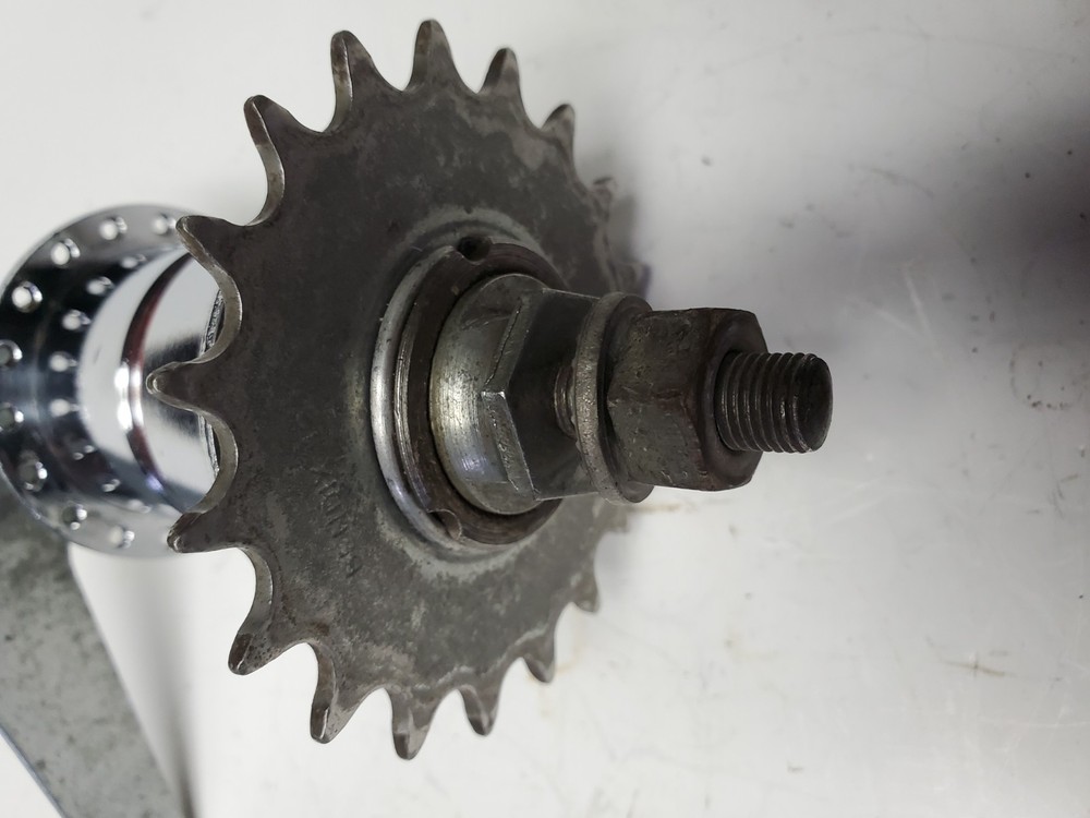 Vtg Schwinn Approved Script Front Hub Bendix RB2 Coaster Brake Bicycle 36h Hub