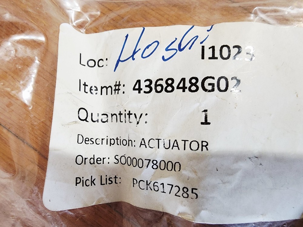 Hoshizaki 436848G02 Bin Actuator