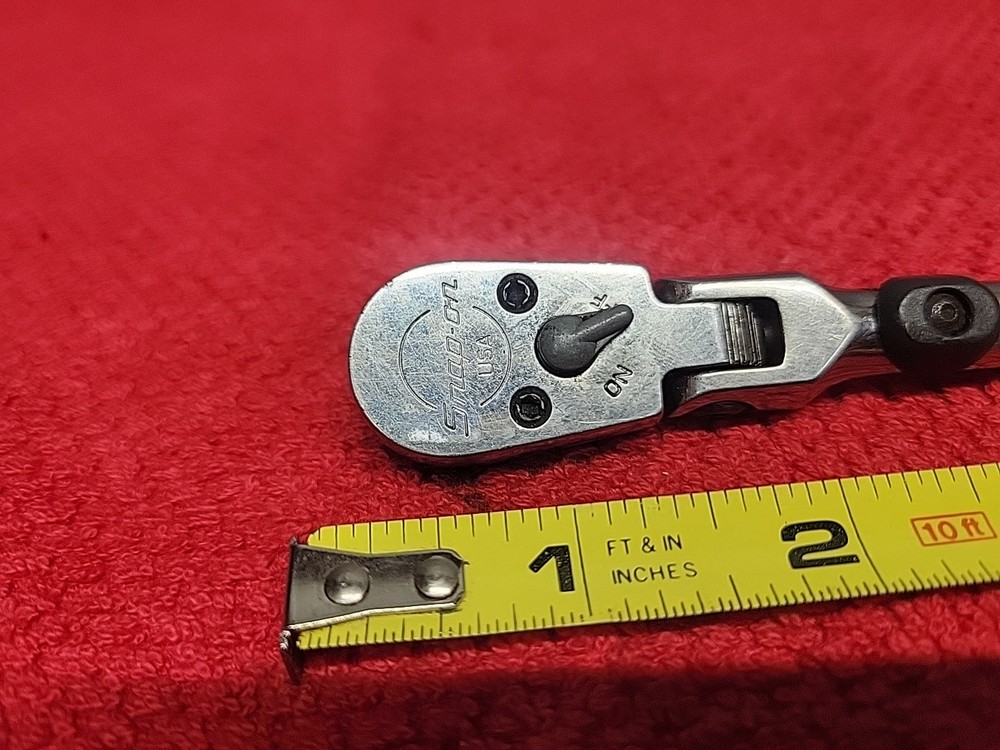 Snap-on Tools TX936 1/4" Drive Locking Flex Head Ratchet USA 🇺🇸