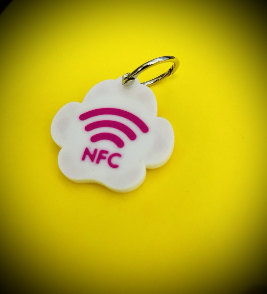 NFC Programmable Dog ID Tag