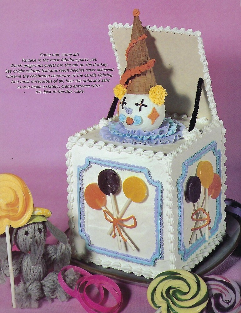Cake Decorating for Beginners Vintage 1970's Craft Instruction Book