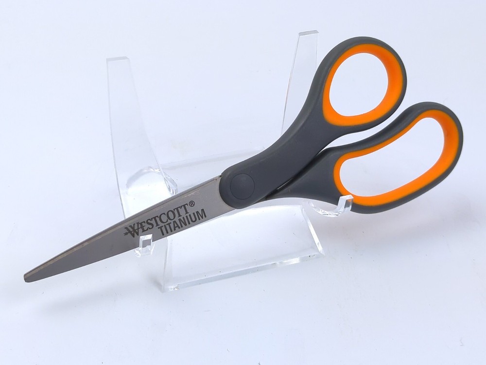 WESTCOTT TITANIUM Bonded 8" Soft Grip Scissors / Shears - NEW!