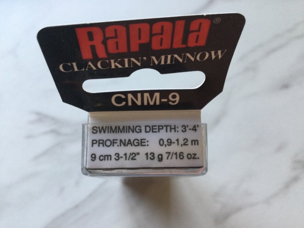 RAPALA - Clackin’Minnow - 9cm/13g. - Silver