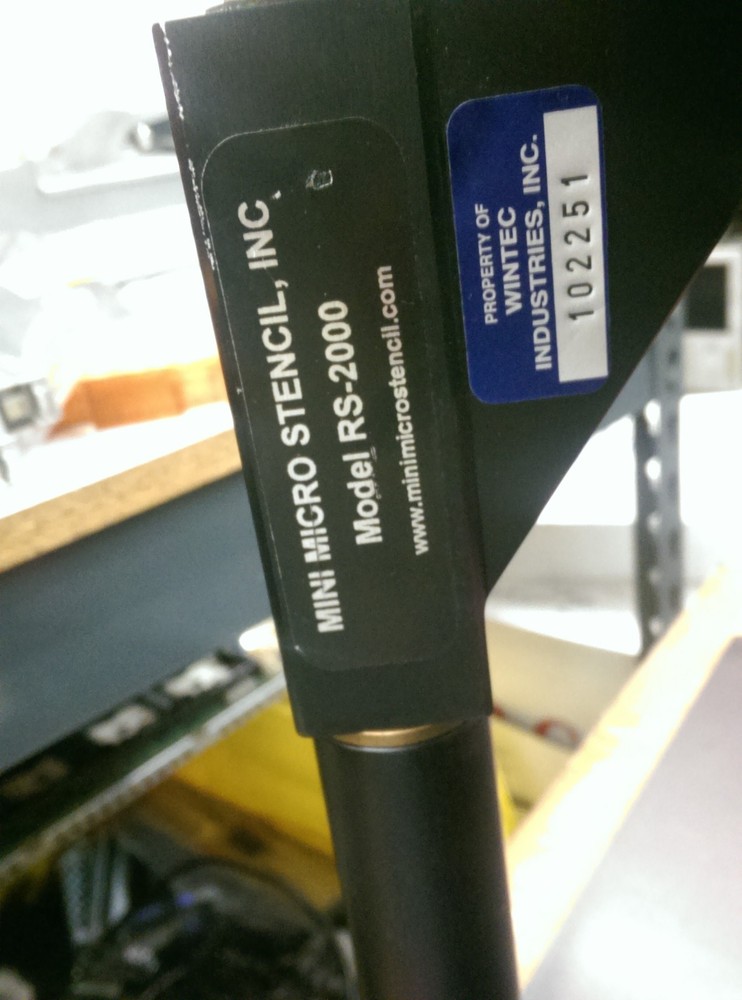 Rework Process Solutions RS-2000 SMT System with Mini Micro Stencil Stand Arm