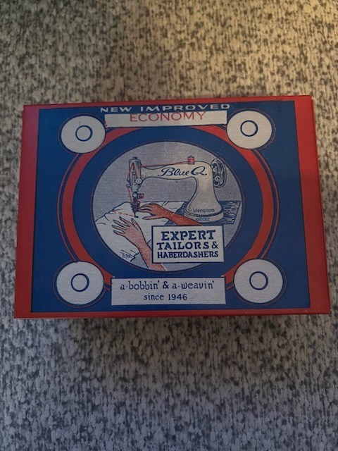 Vintage Sewing Supply Box