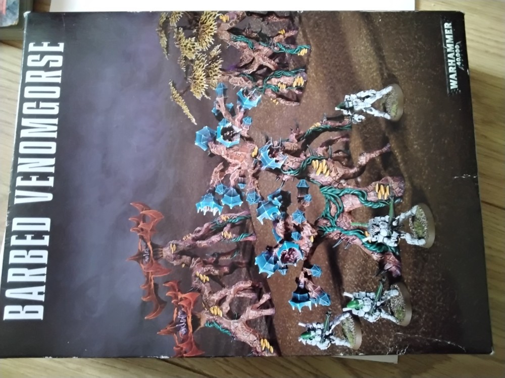 WARHAMMER 40000 BARBED VENOMGORSE never been opened