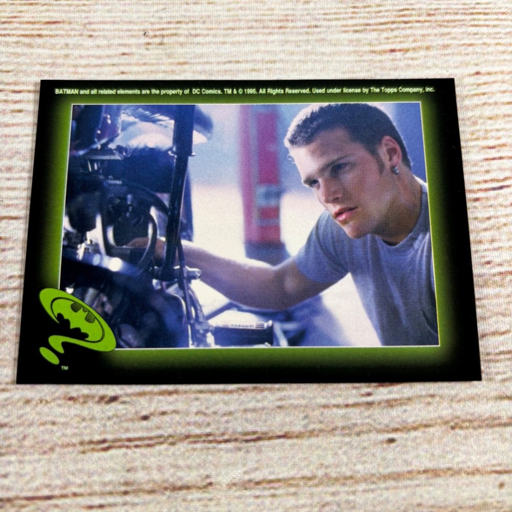 1995 Topps Batman Forever Stickers - #10 Dick Grayson