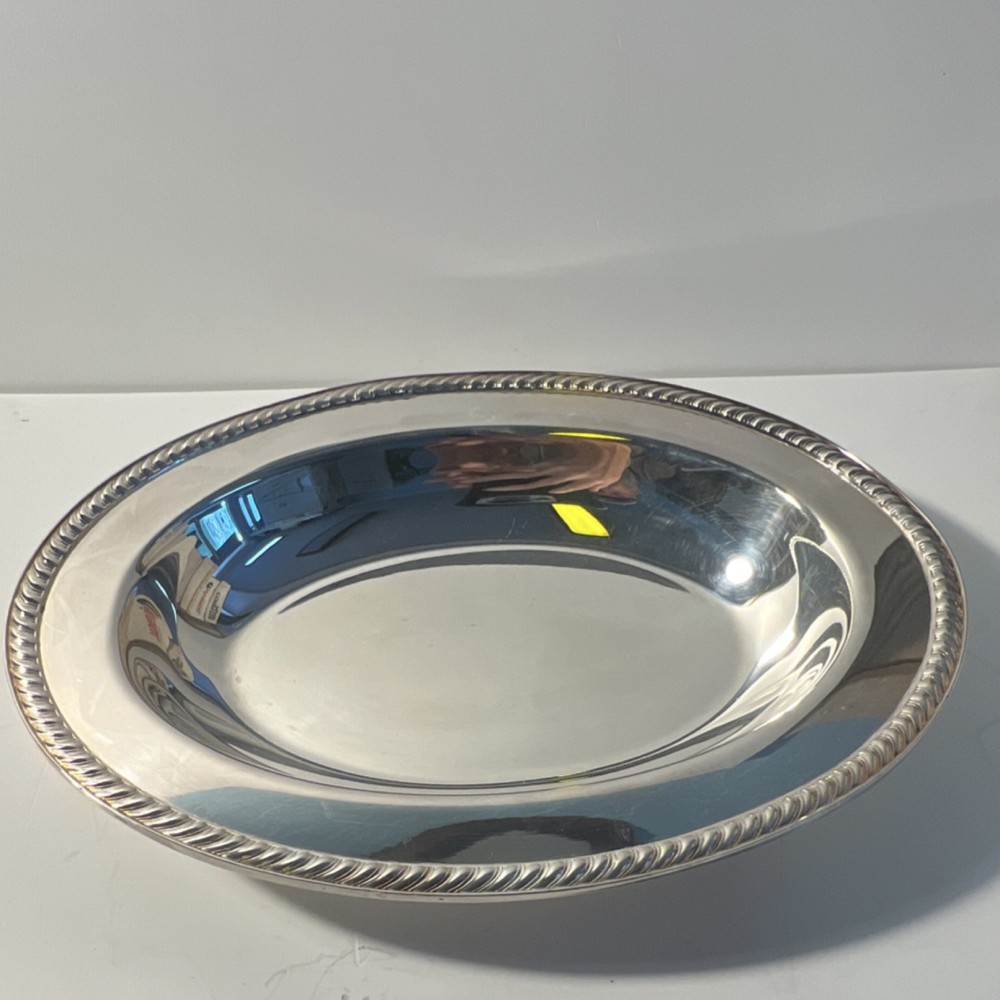 International Silver Berkeley Silverplate Oval Bowl Pattern Berkeley #2888