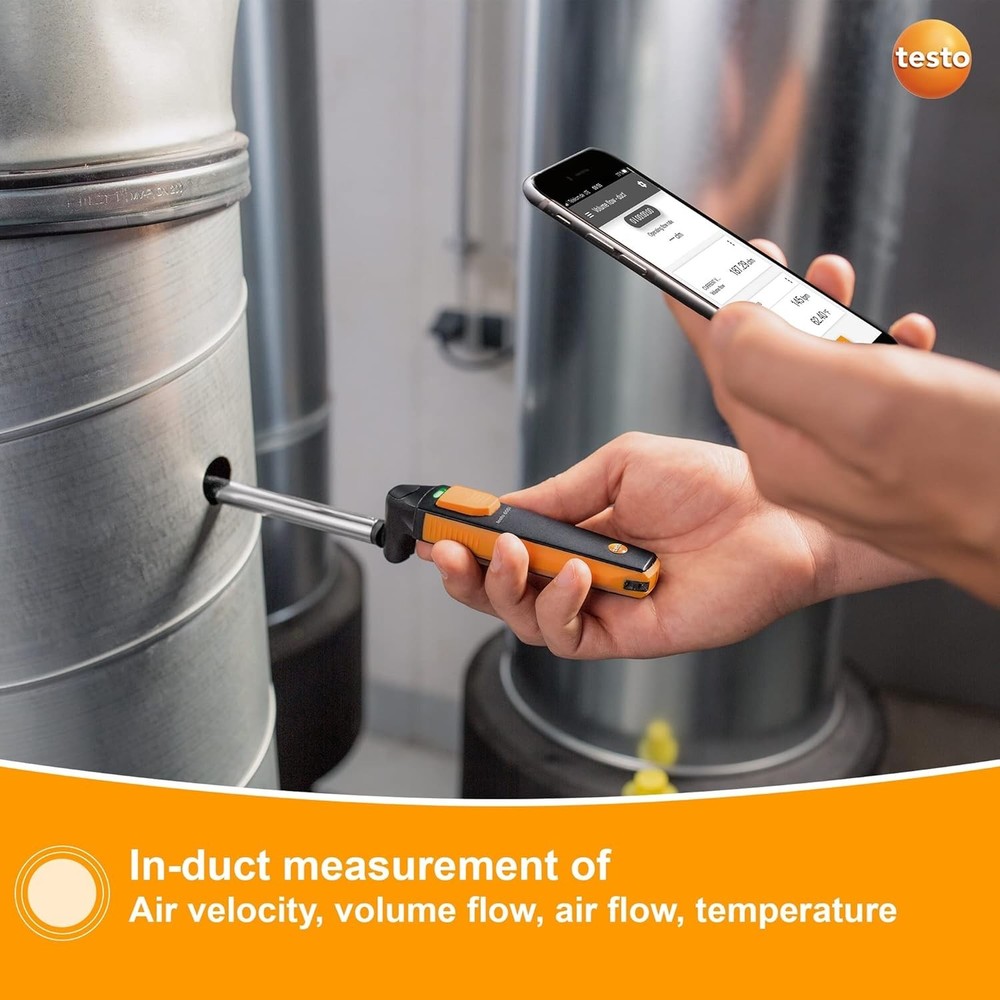 Precision 405i Airflow Anemometer – Bluetooth Enabled for Easy Tracking
