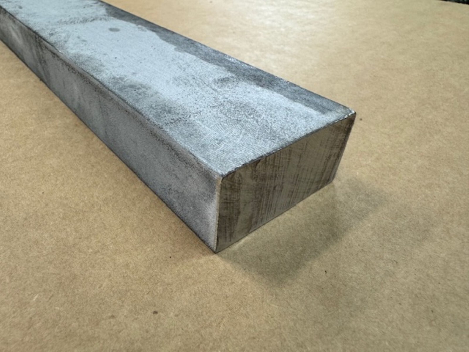 1" x 2" Stainless Steel Flat Bar x 12" Long, 304/304L Stainless