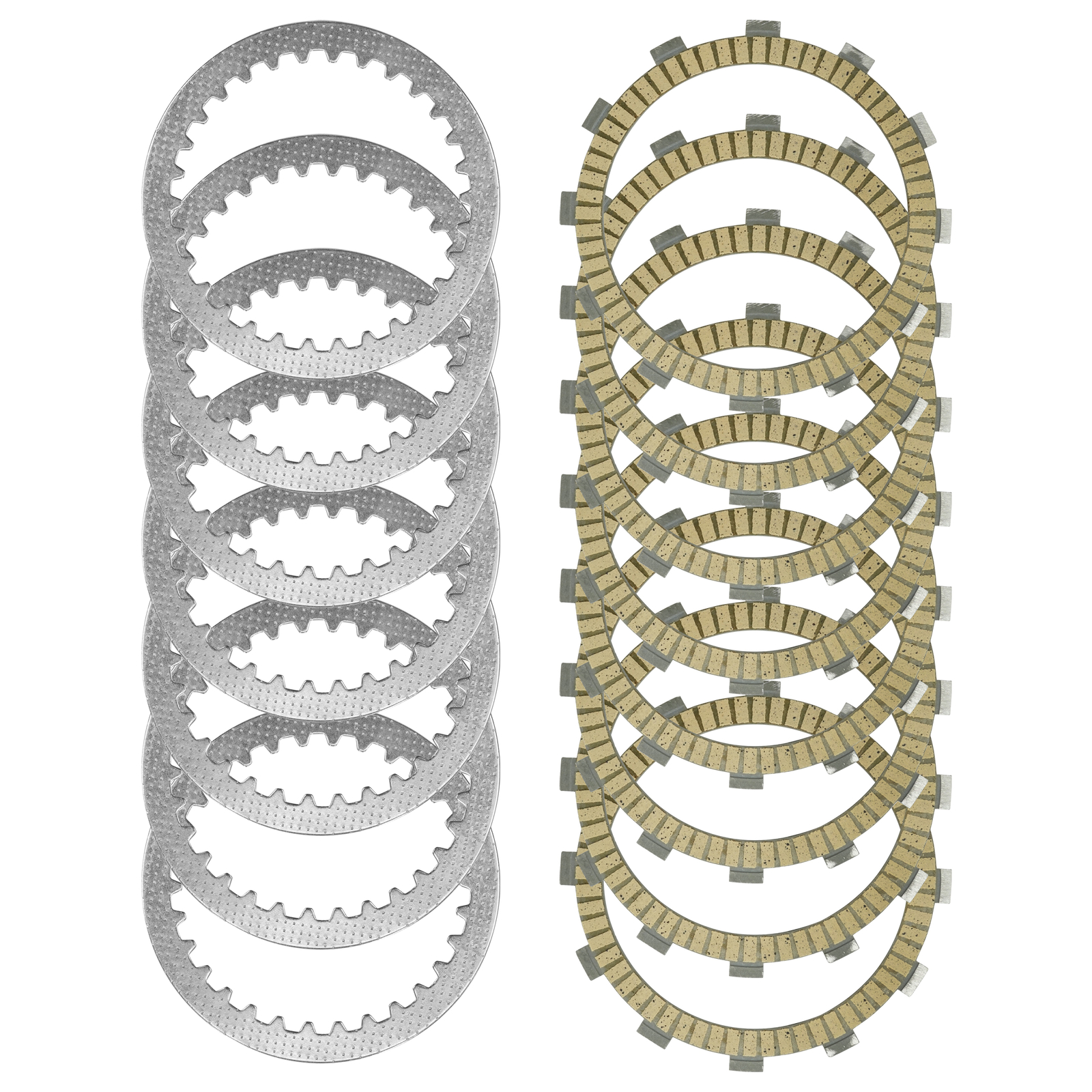 Caltric Clutch Friction and Steel Plates for Suzuki RM250 1996-2005