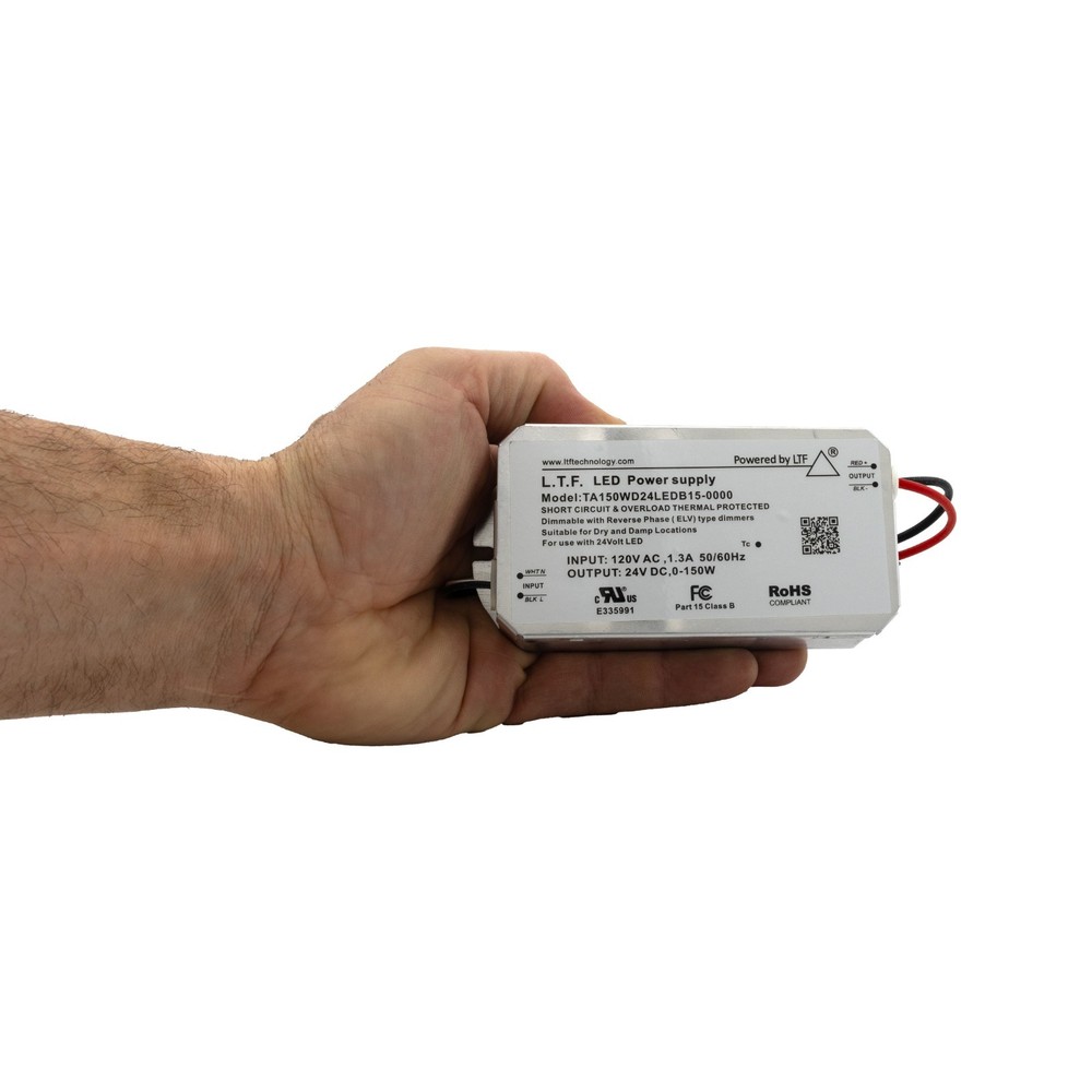 LTF TA150WD24LEDB15 electronic DC driver transformer 24VDC ELV dimmable