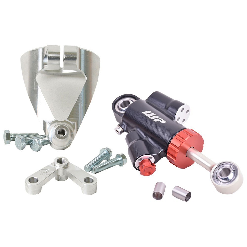 Ride Engineering WP Steering Damper and Steering Head Stabilizer Bracket Kit For