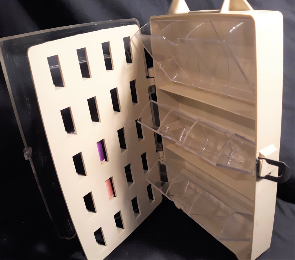 AVANT Thread & Notions Storage Caddy Vintage Folding Compact For Small Spools