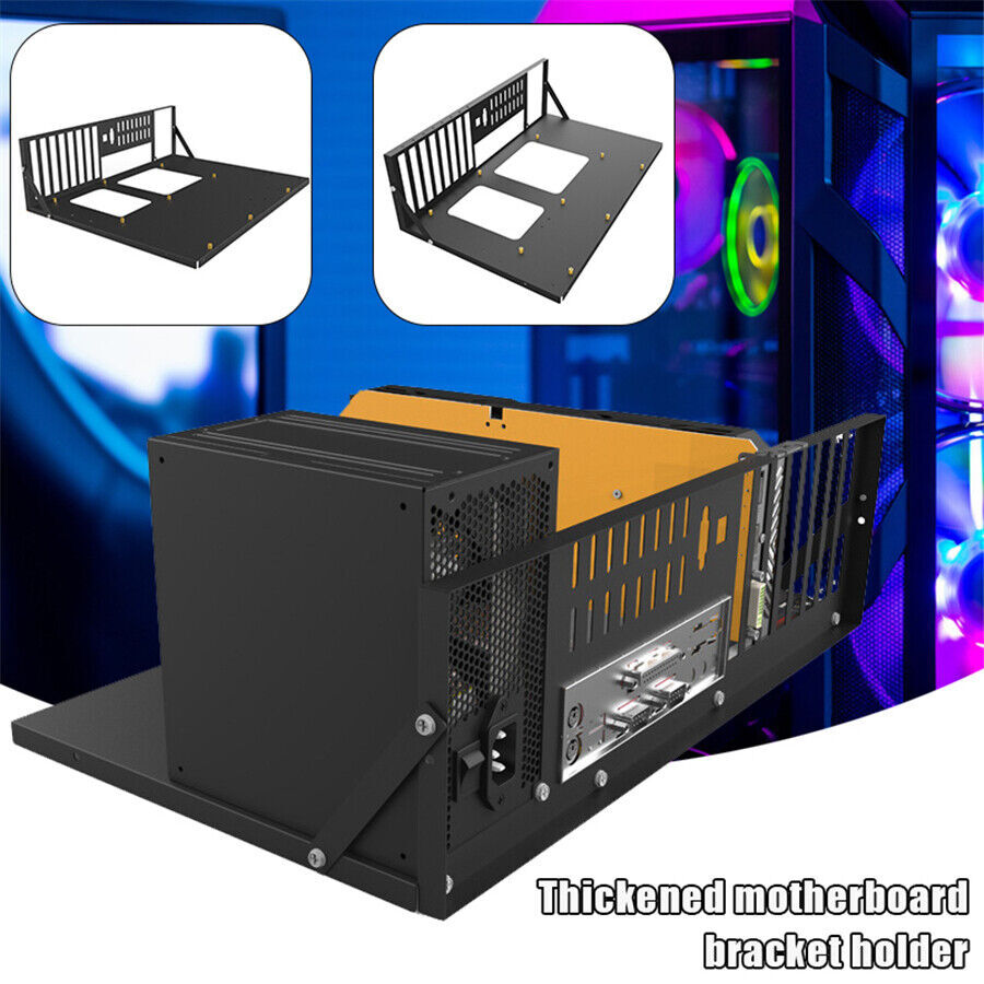 For EATX Computer Case Motherboard Bracket Miner Mining Rig Holder Open Frame US