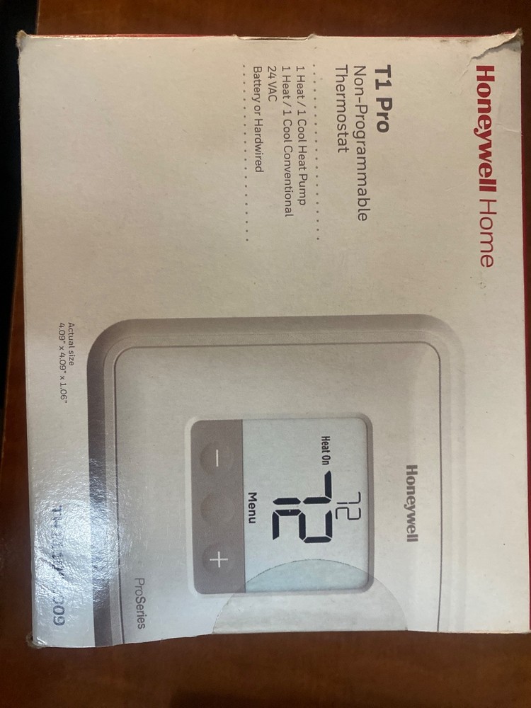 T 1 Pro Non Programmable Thermostat