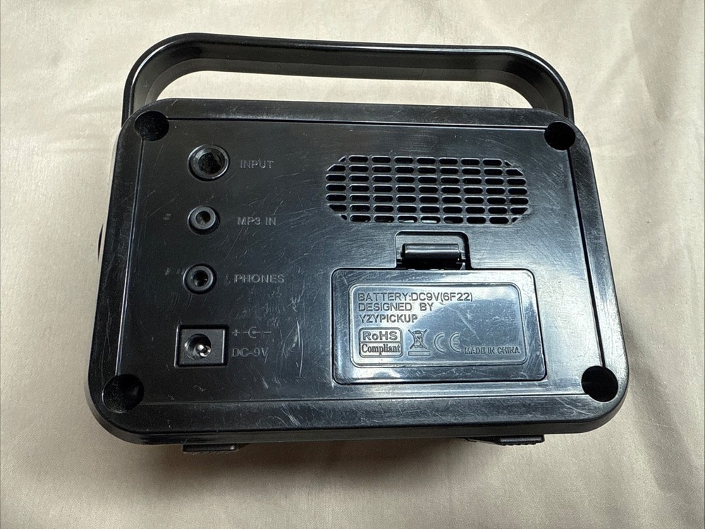 Donner 3G Battery Powered Mini Amp, MP3 In & Headphone Input, READ description!