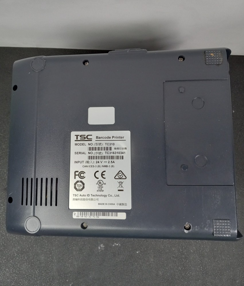 TSC TC310 Thermal Transfer Barcode Label Printer with LED Display