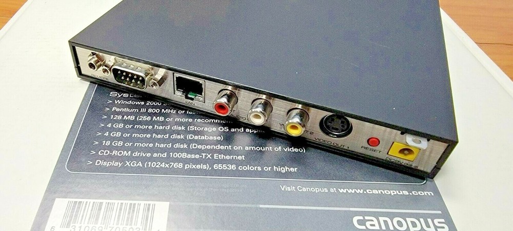 Canopus MediaEdge STB Video Distribution System.