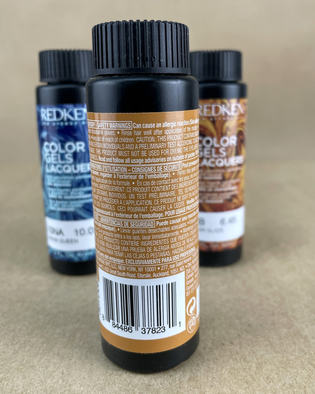 REDKEN Color Gels Lacquers Permanent Liquid Color For Hair Color 2 oz.