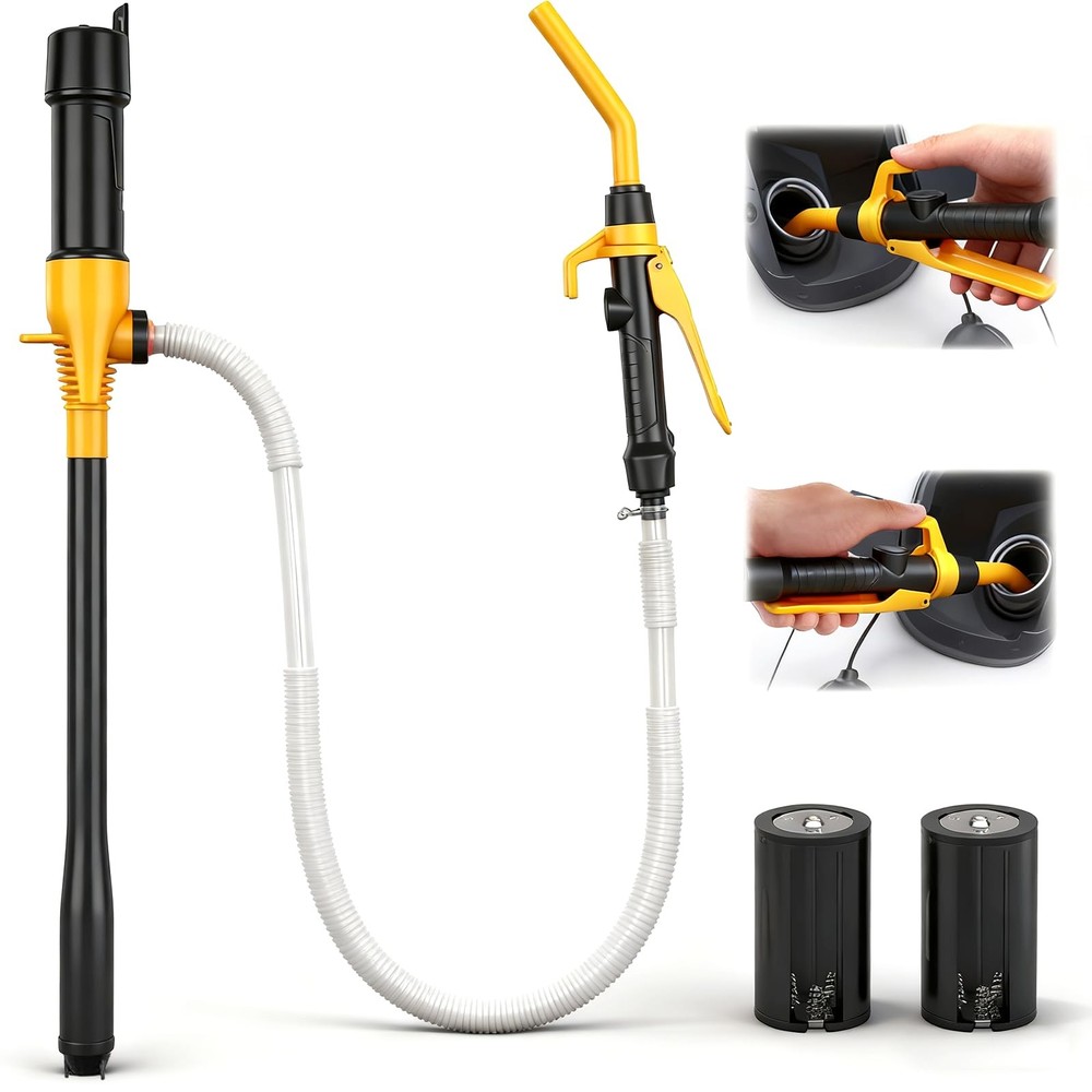 ELEAD Portable Battery Powered Pump - Pump, Yellow