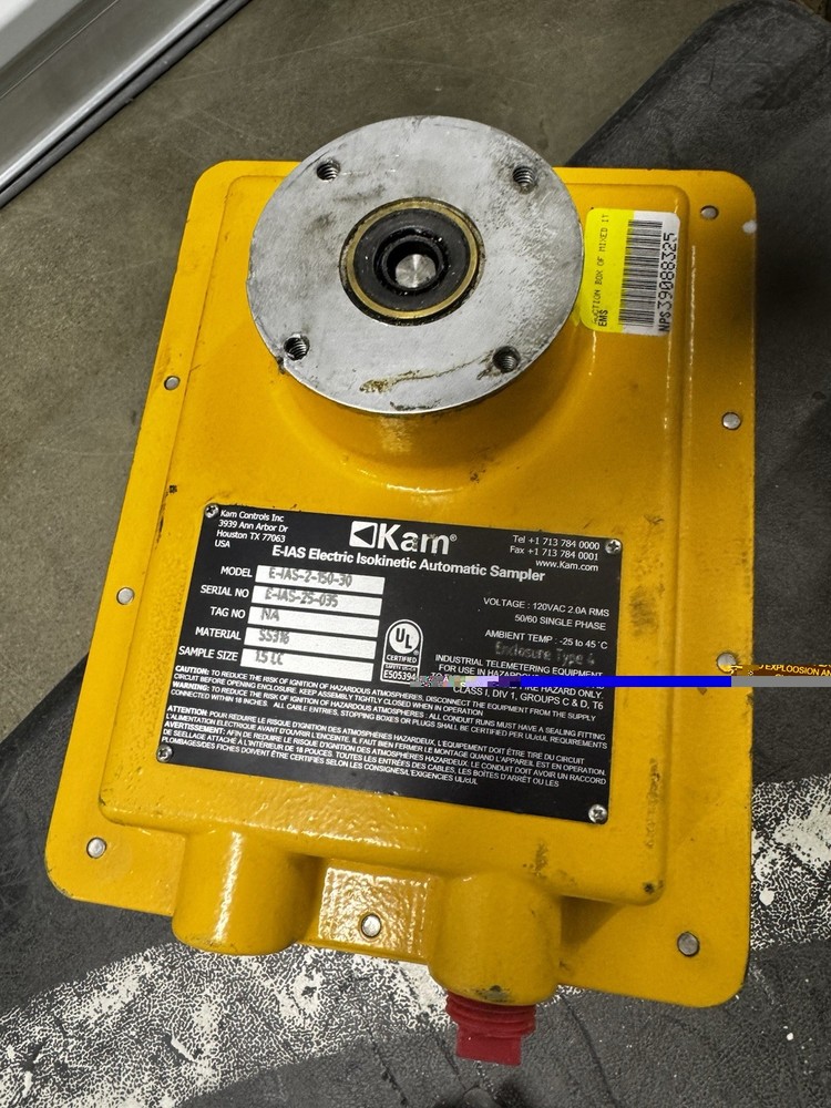 KAM E-IAS Electric Isokinetic Automatic Sampler
