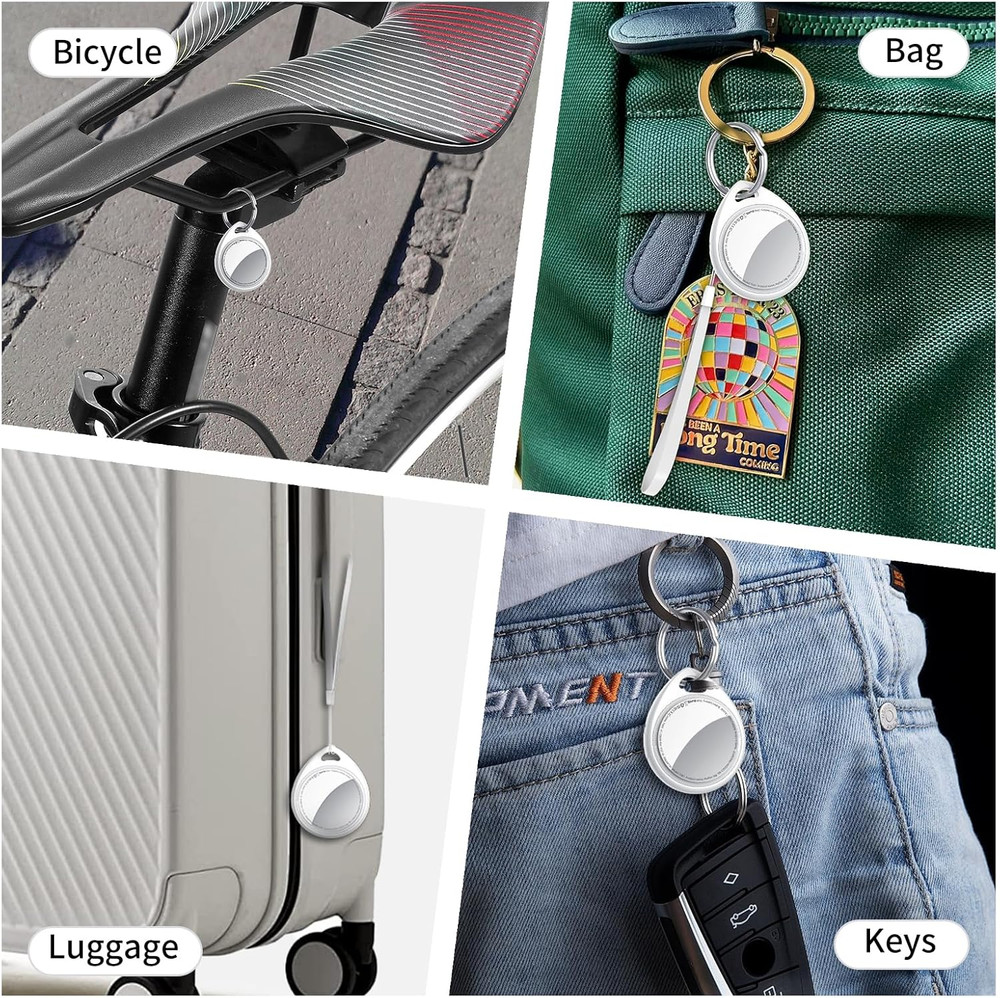 Tracker Tags-16 Pack, 5.3 Bluetooth Tracker Work with Apple Find My (Ios Only),