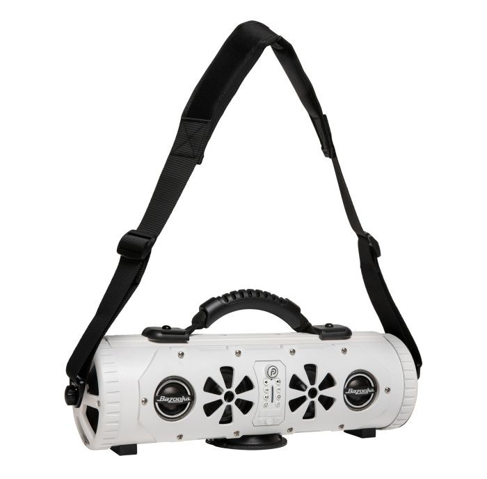 BAZOOKA BAZOOKA BLUETOOTH MINI G3 PARTY BAR 16" WHITE BPB16-G3-BAT-WH