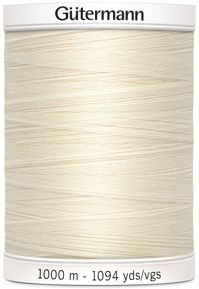 Gutermann Sew-All Thread 1,094yd-Eggshell