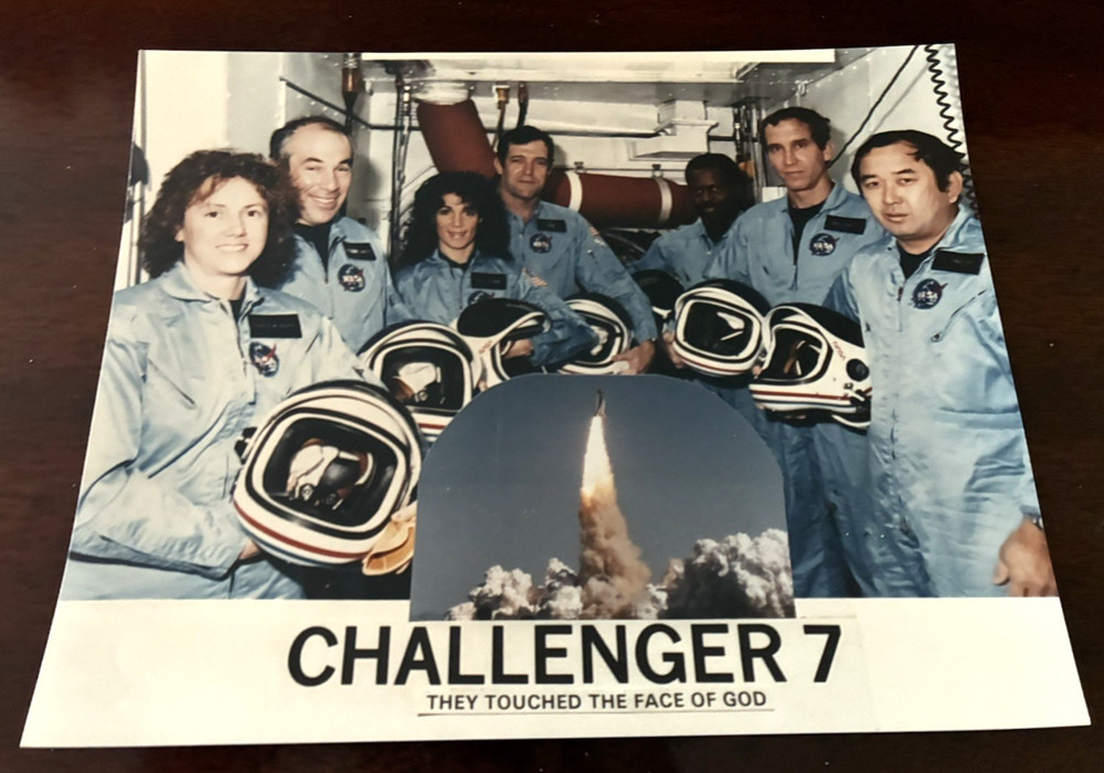 NASA Space Program Items (5) from Challenger Disaster (1986) plus (1) on Shuttle