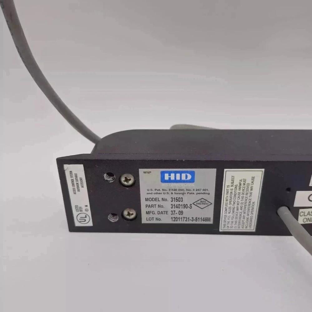 HID 3140190-S MODEL 31503 CARD READER 3140190S low voltage access control