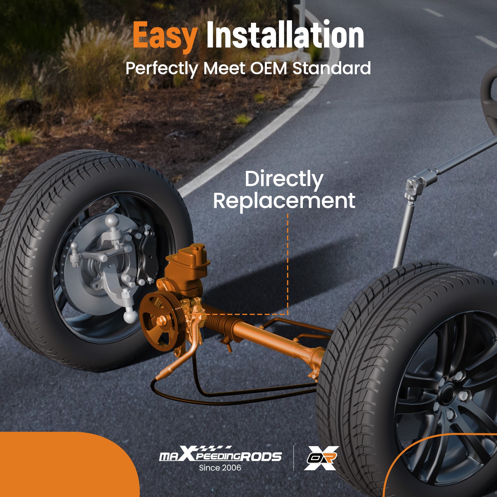 Power Steering Pump for Jeep Commander Grand Cherokee V8 5.7L 21-5461 2005-10