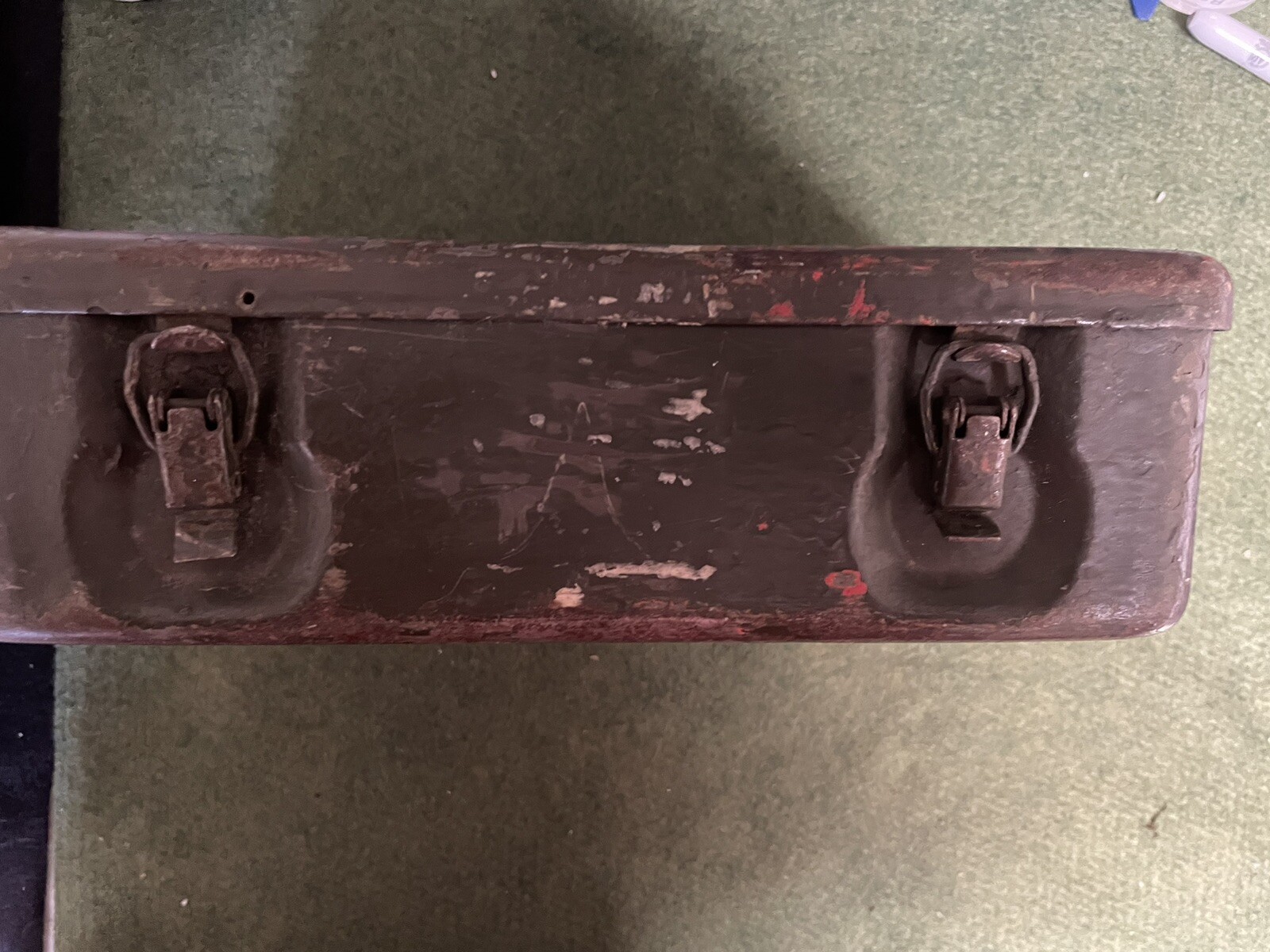 WW2 Original German Vehicle Medical Box Empty!