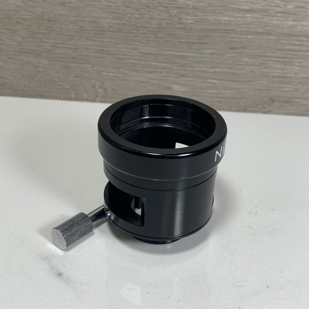 Nikon S D25 Microscope Adapter with Extender Coupling (F Camera)