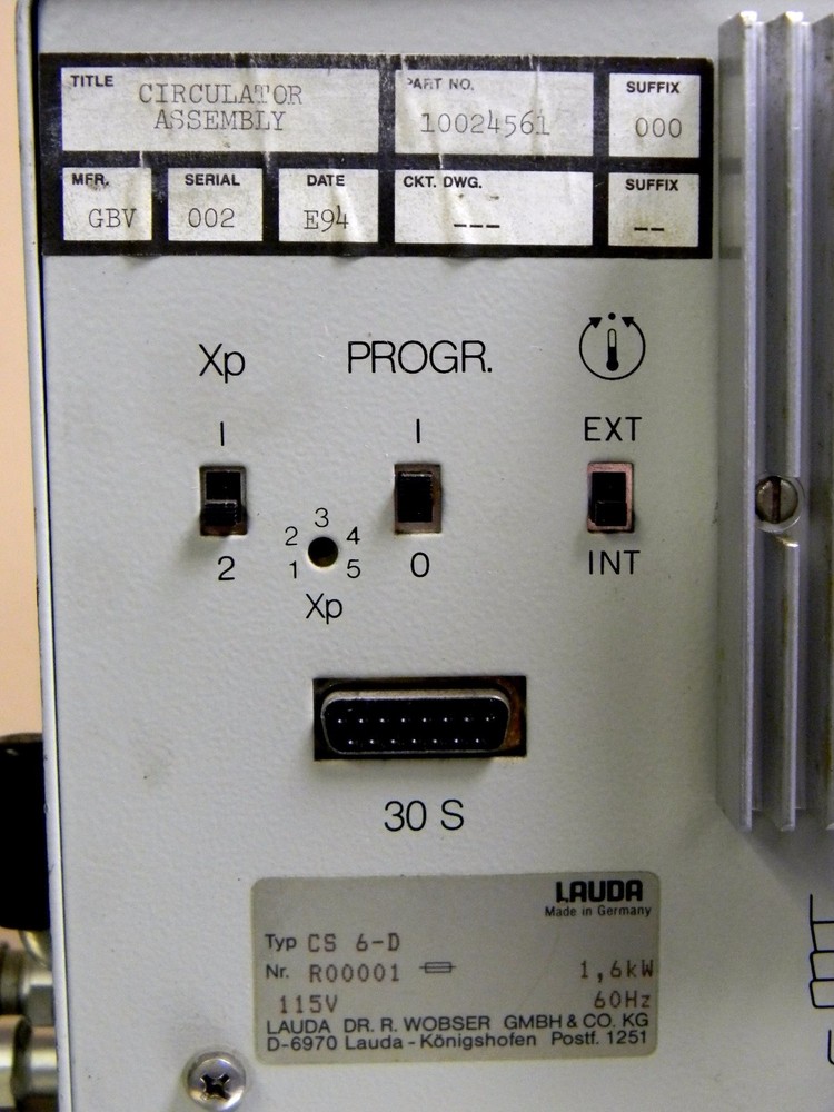 Lauda CS 6-D Thermostat Recirculator Bath w/ 6-Port Capillary Viscometer Deck