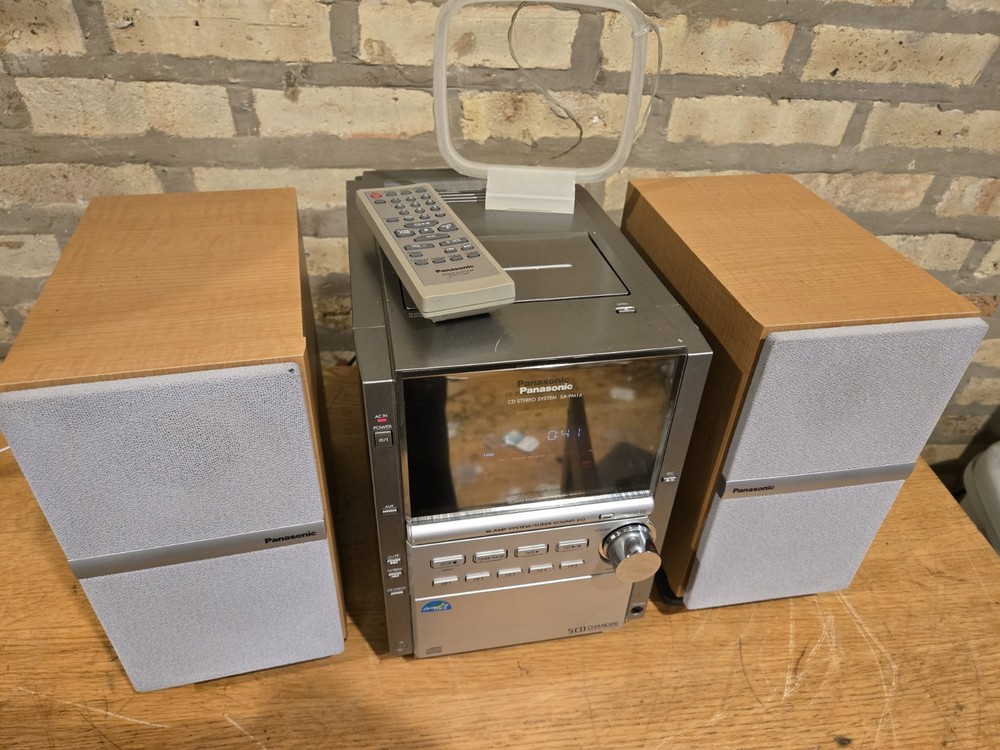 serviced Panasonic SA-PM16 surround system w/remote fully functional