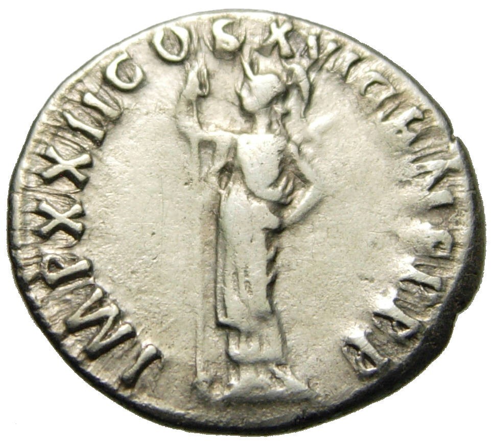 Domitian AR Denarius (93-94 AD), Minerva