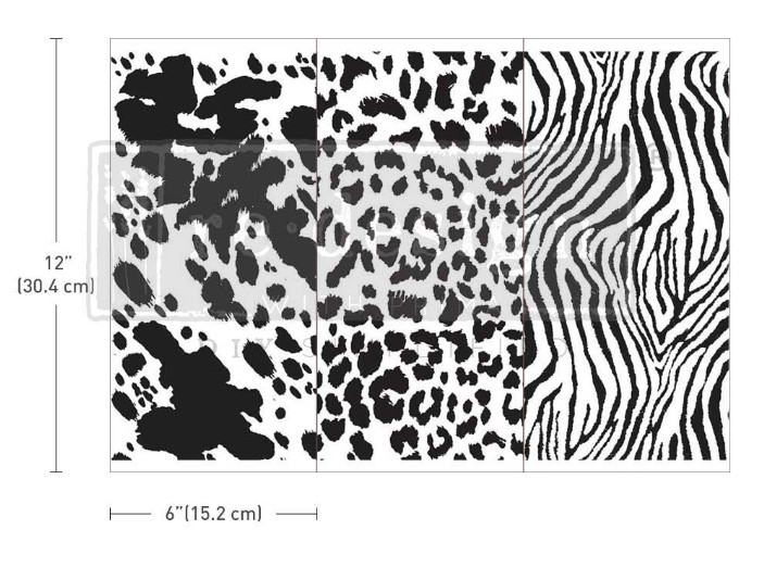 Re-Design with Prima, Mini Rub-on Transfers, 3 sheets, 6″x12″