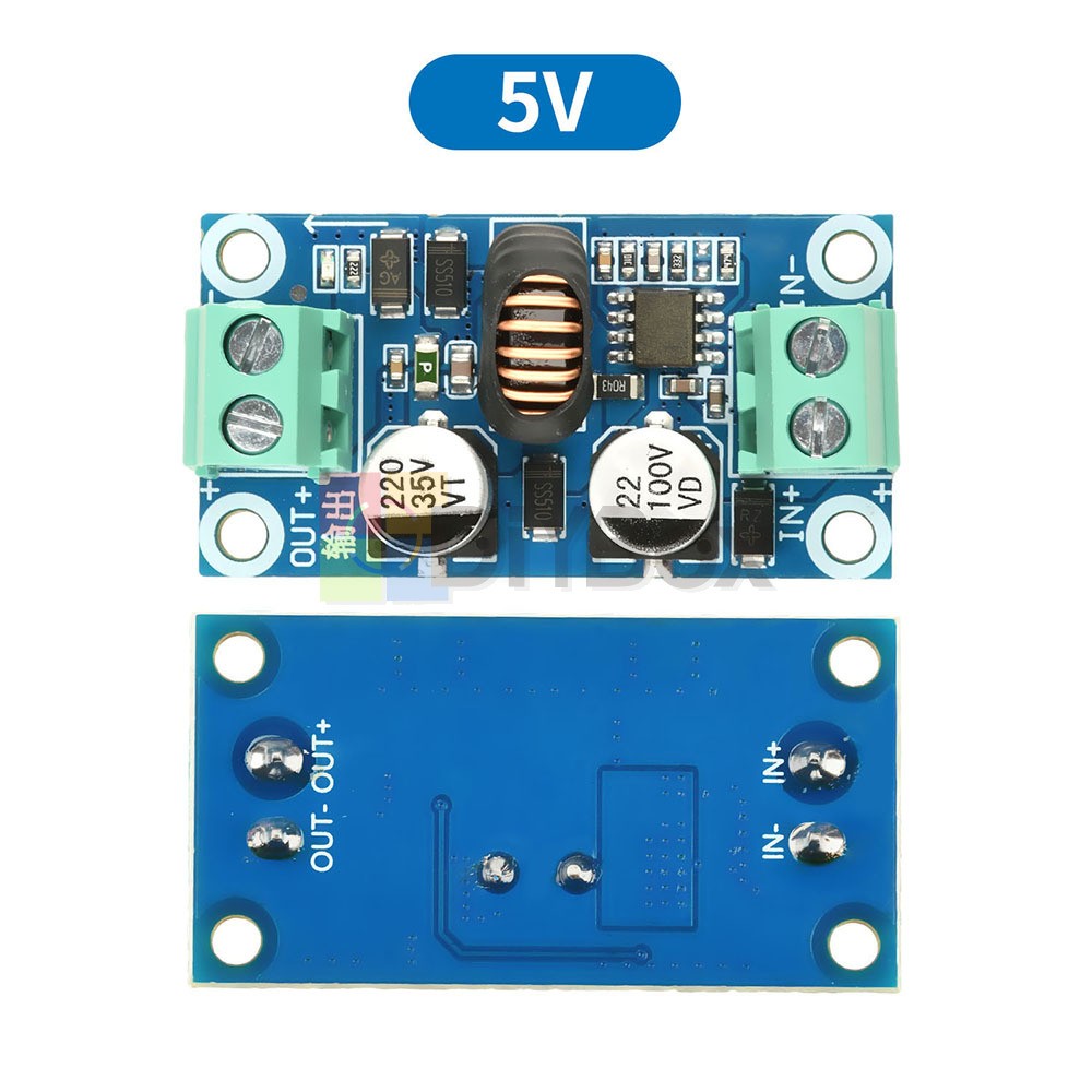 DC-DC Step-Down Module 10-100V to 5V/12V/24V 3A Power Converter Regulator Module