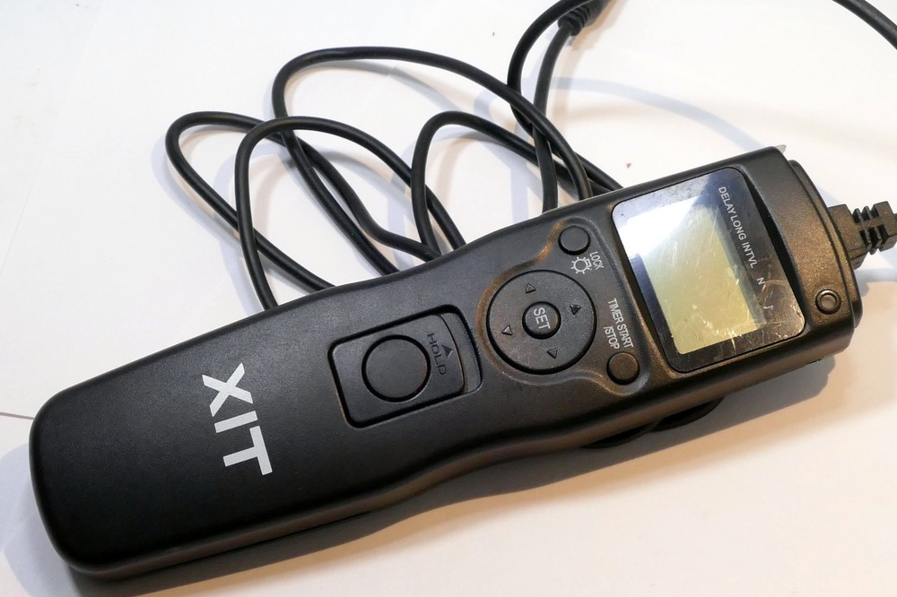 Xit Timer Remote Control missing 2.5mm cable connection to camera