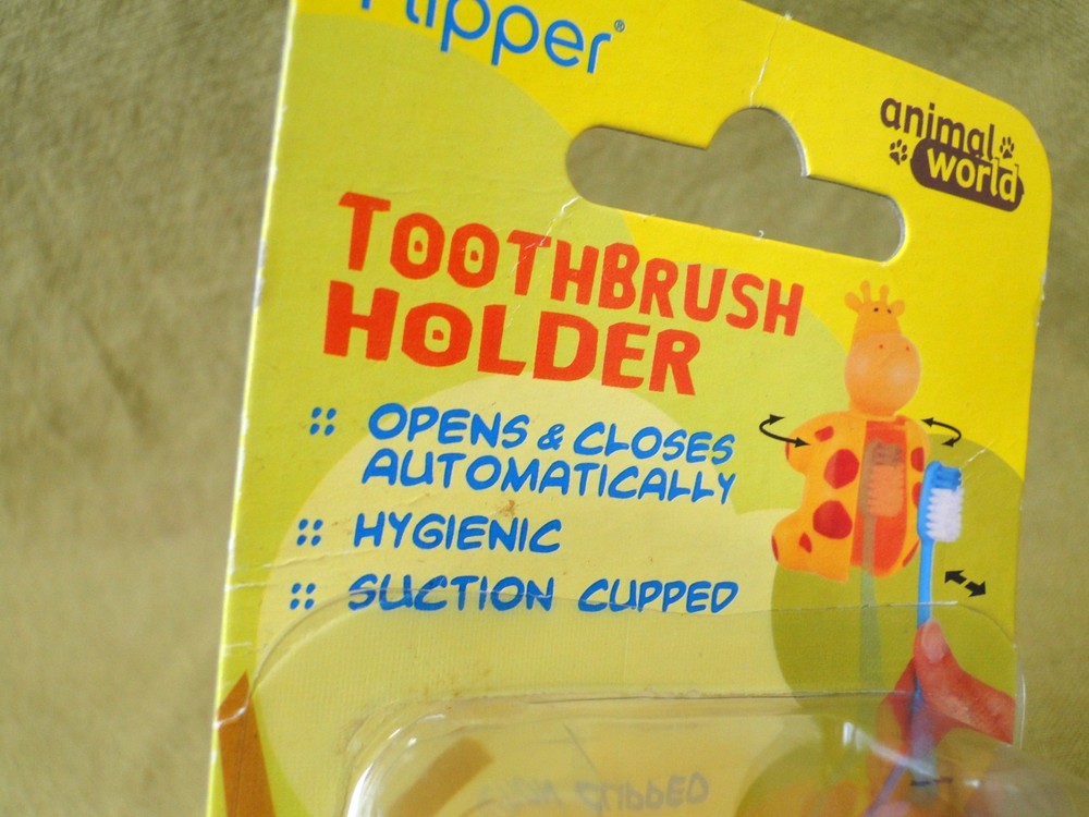 Pig Plastic Toothbrush Holder