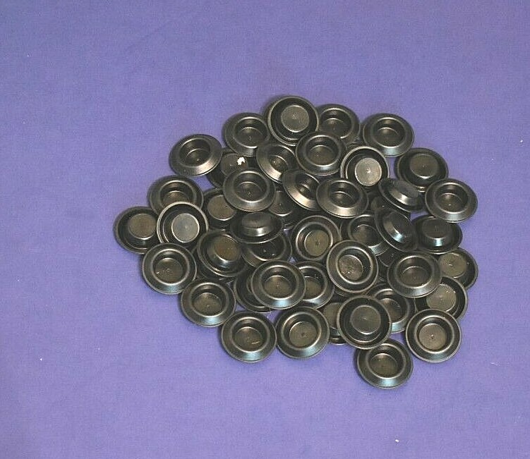 50 UNIVERSAL POLYETHYLENE AUTO BODY CAPS BUTTONS PLUGS For 3/4" HOLE