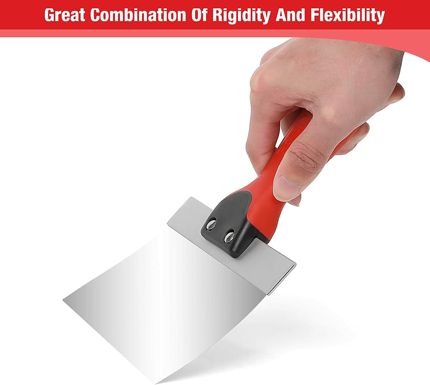 Goldblatt 5 PCS Stainless Steel Taping Knives For Drywall Joint Taping Finishing