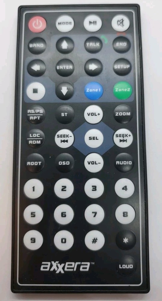 Original Dual Axxera AVM700Ui Remote Control