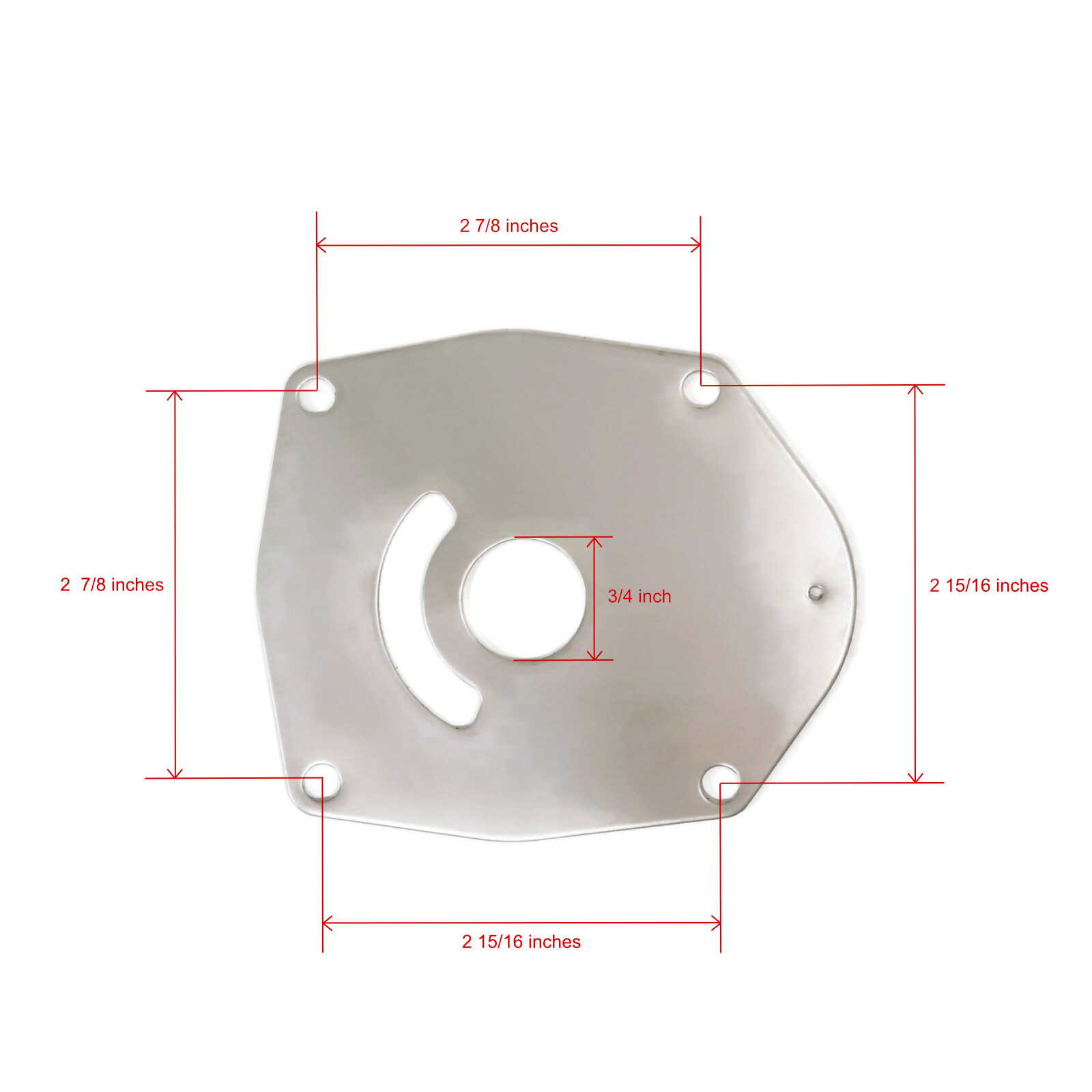 Water Pump Impeller Kit for Mercury 225HP DFI Pro XS 1B752547-2B535608 Outboard
