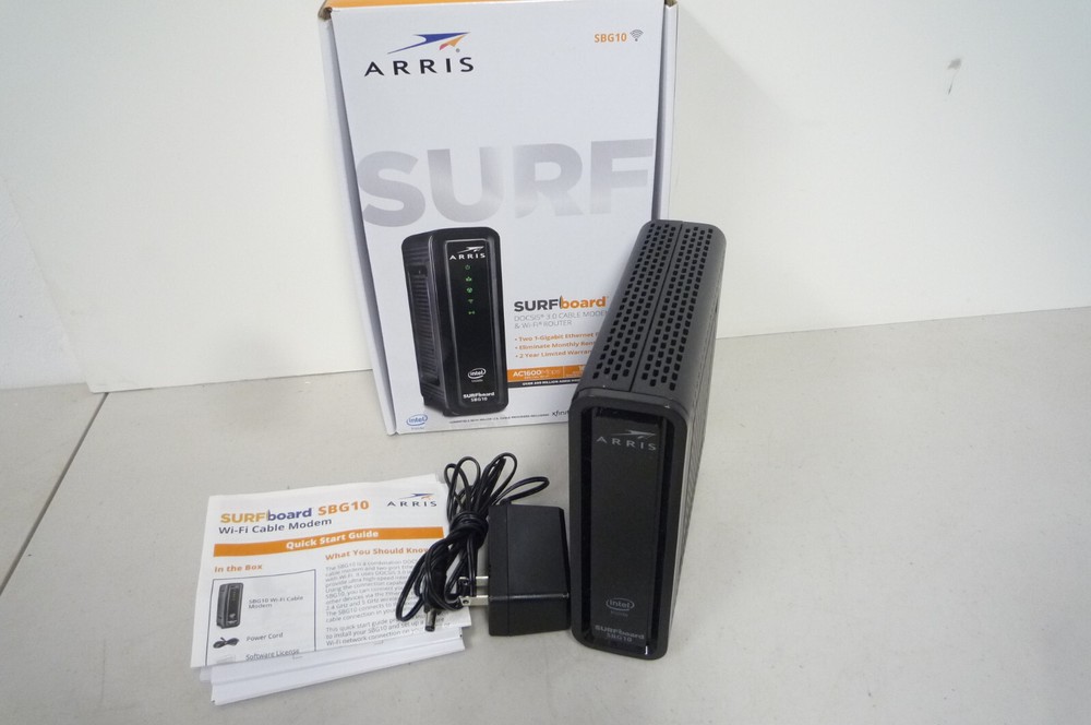 ARRIS SBG10 Surfboard Cable Modem Wi-Fi Router